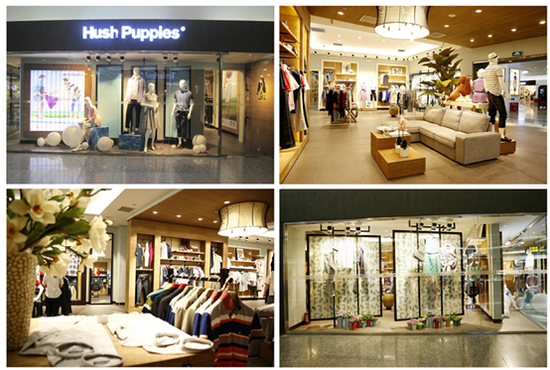 Hush Puppies暇步士 北京金源燕莎MALL新装起航